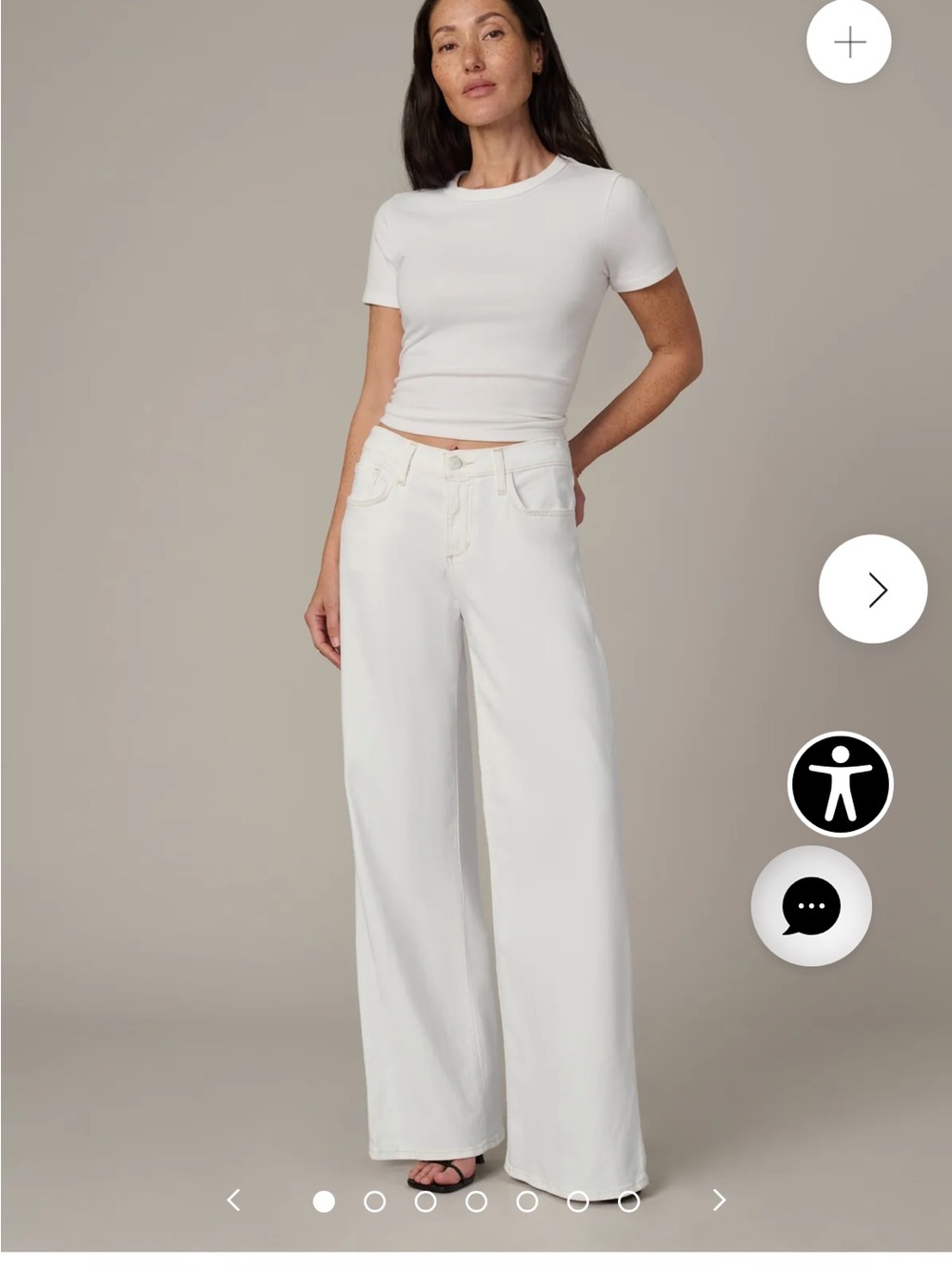 Joeβs Jeans THE LOU LOU PETITE
LOW RISE WIDE LEG